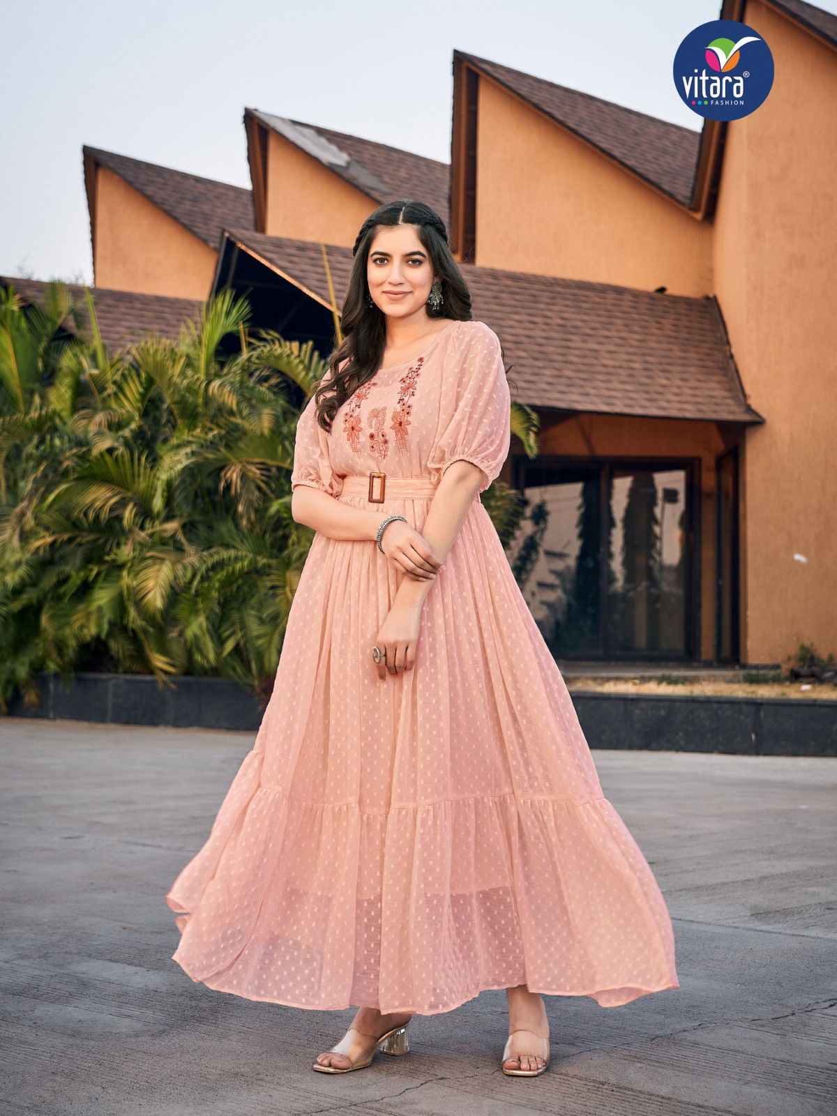 Vienna By Vitara Anarkali Party Wear Kurtis Catalog